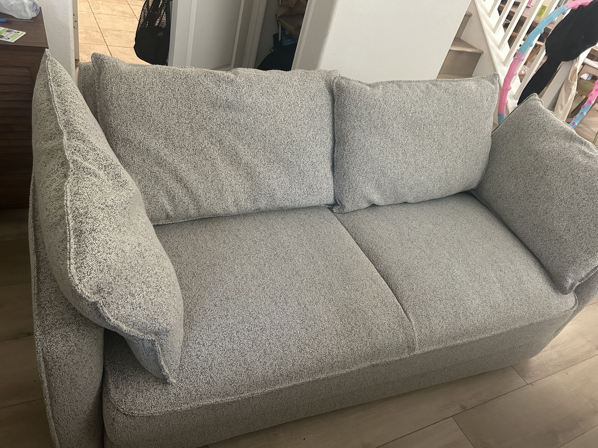 Koala Sofa Bed 70" (3-Seater), Paperback Gray, Like New, Excellent Condition
