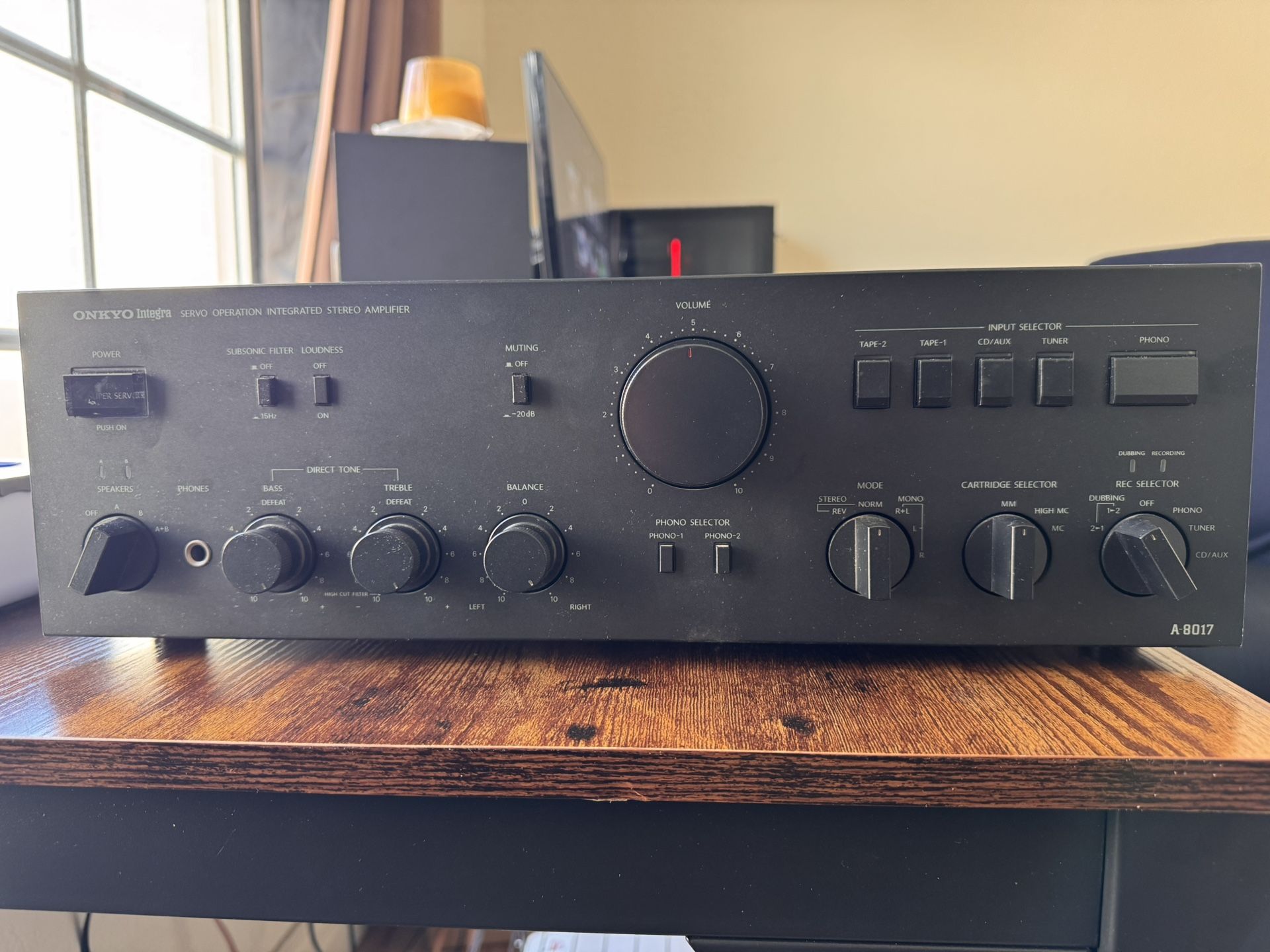Onkyo Integra A-8017 Stereo Amplifier