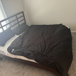 King Bed And King Bed Frame FREE