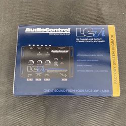 Audio Control LC7i Six Channel Line Output Converter With Accubass Speaker Level Inputs