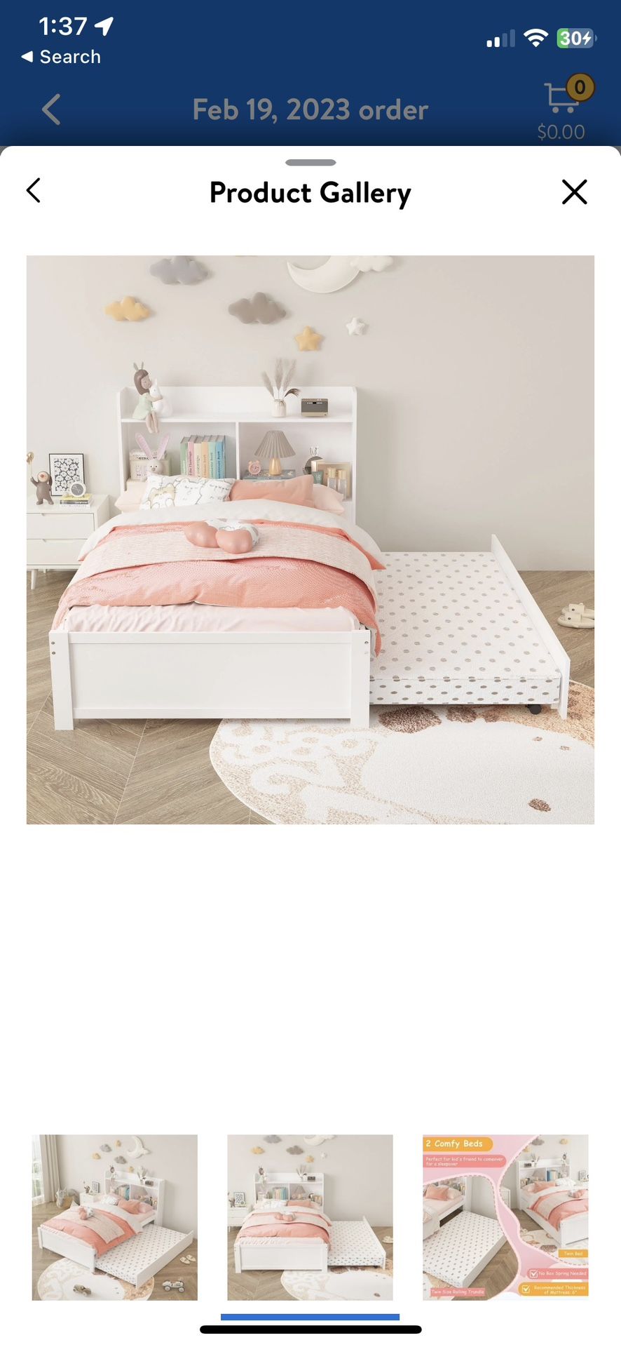 FREE twin Bed With Trundle (kids)