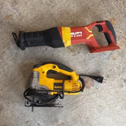 Jigsaw And Sawzell No Battery 