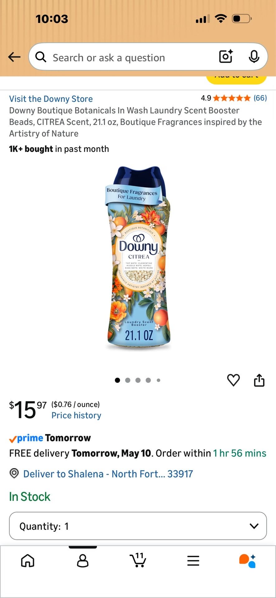 Combo de detergente líquido y bolitas de olor