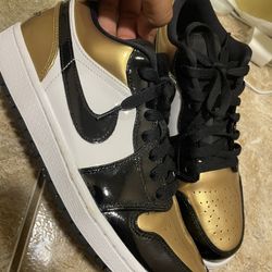 Air Jordan 1 Low Gold Toe 2019