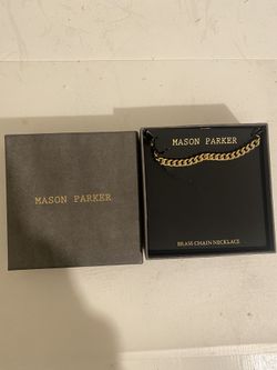 Mason Parker Brass Chain Necklace