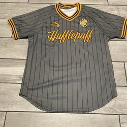 Hufflepuff Harry Potter Quidditch  Jersey Size Large