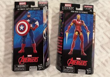 Marvel Legends Ultimate Captain America & Extremis Iron Man