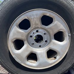 16-20 17” Nissan Titan Rims & Tires