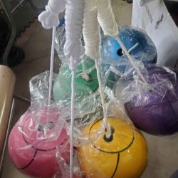 New Tetherballs $14 each..Price is firm located in Hesperia by the Hesperia jr high school..