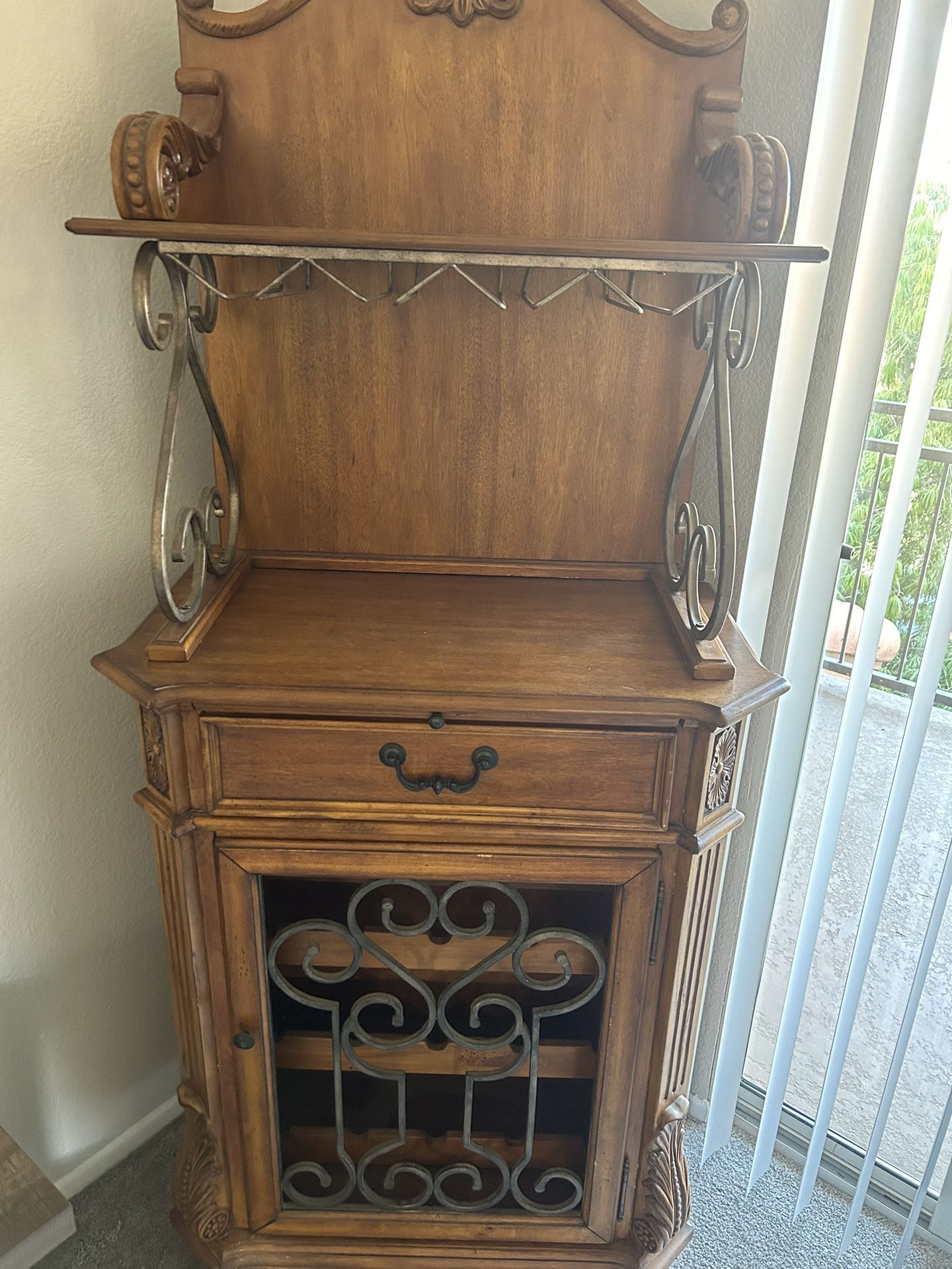 Antique Wine Cabinet 