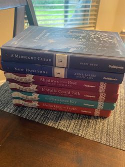 Lot of 6 Guide post books Blue Hill Library