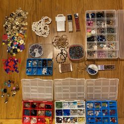 Beads, Jewels, Buttons, and Small Tiles