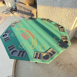 Foldable Poker Table Top 48 Inches