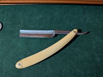 Genco Gold Seal straight razor shave ready