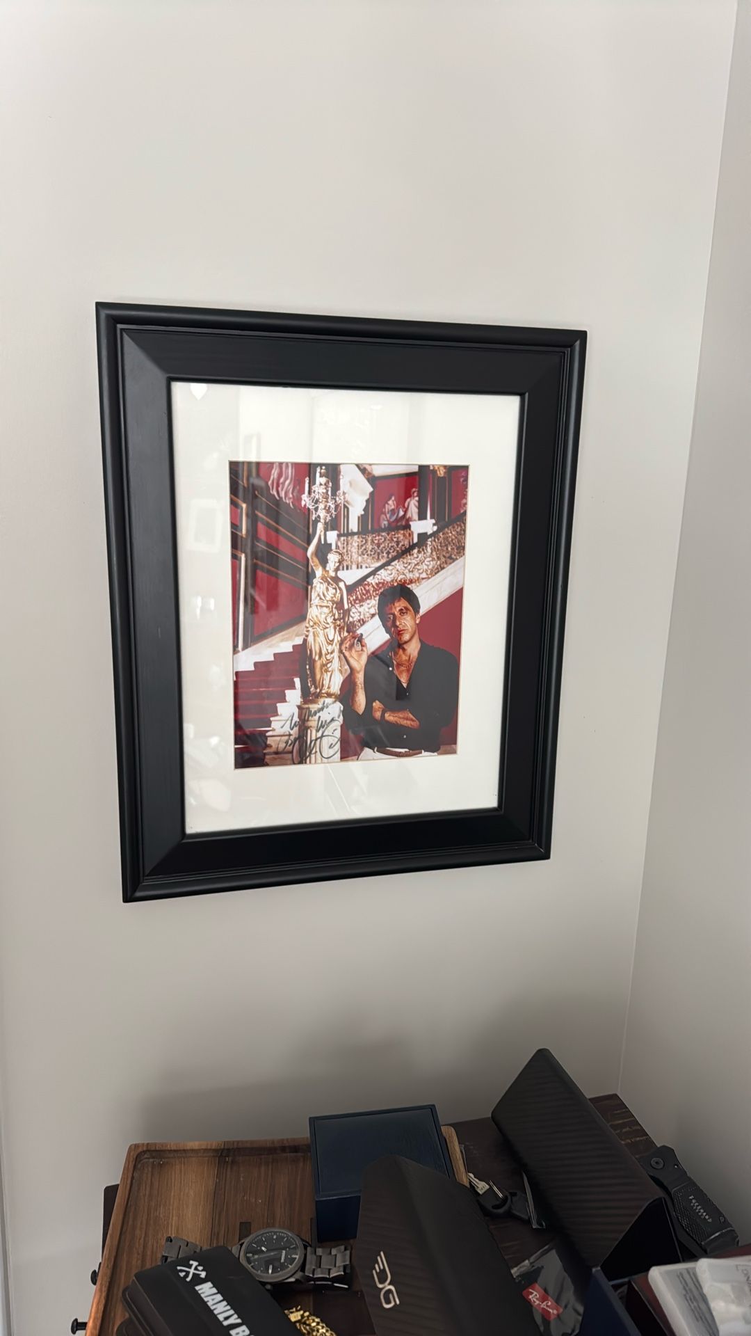 Tony Montana - Signed Picture In Frame
