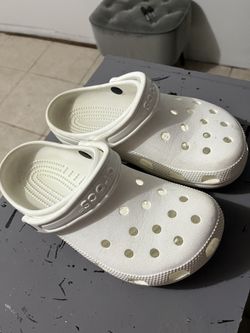 crocs man size 5 women size 7 in excellent condition $30 