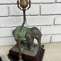 Mid-Century Modern Elephant Table Lamp by Leviton
