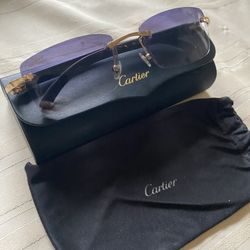 Cartier Buffalo Horn Glasses 