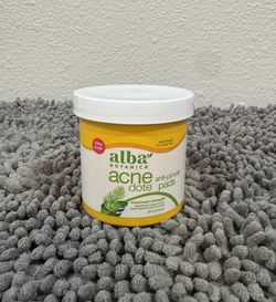 Alba botanica acne anti-pimple dot pads - 60 textured pads