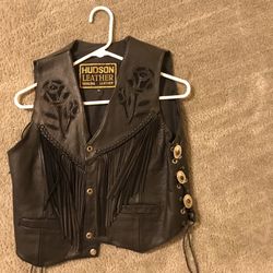 PRICE DROP !Ladies Leather Vest