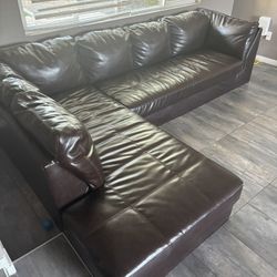Leather Couch