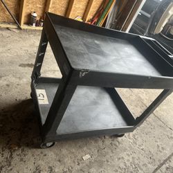 Utility Cart - Standard, 45 x 25 x 33", Black