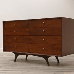 Mid-Century Modern 8-Drawer Dresser, c.1960’s