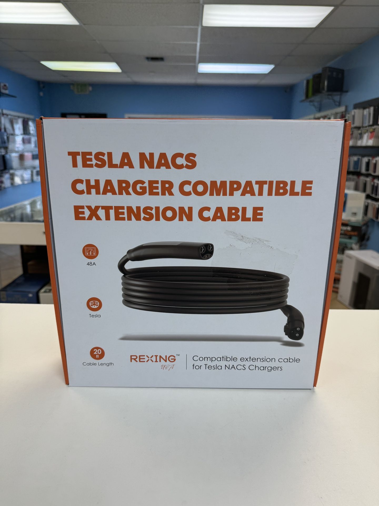 Rexing 48A Tesla Extension Cord New