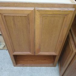 Bathroom Storage Wooden Wall Cabinet