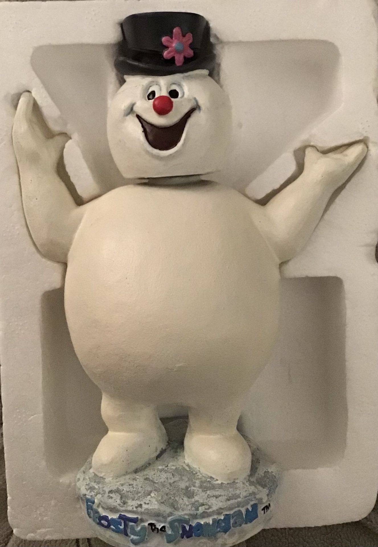 Vintage Frosty The Snowman Bobblehead From Mervyns