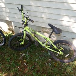 Lime Green Hent Bike