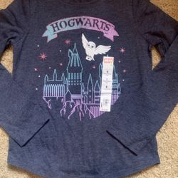 Little Girls Sz 6 Harry Potter Hogwarts Shirt - New!