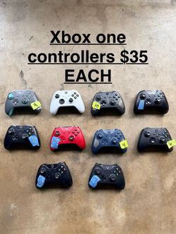 Xbox One controllers $35 EACH (FIRM) all tested  and cleaned
