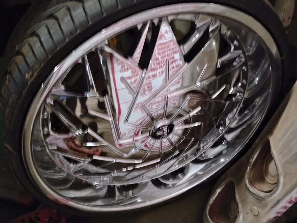 26 inch Custom Tires &Rims $3000 Cash All 4 Rims & Tires Are Available.