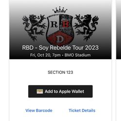 Rbd Tickets 
