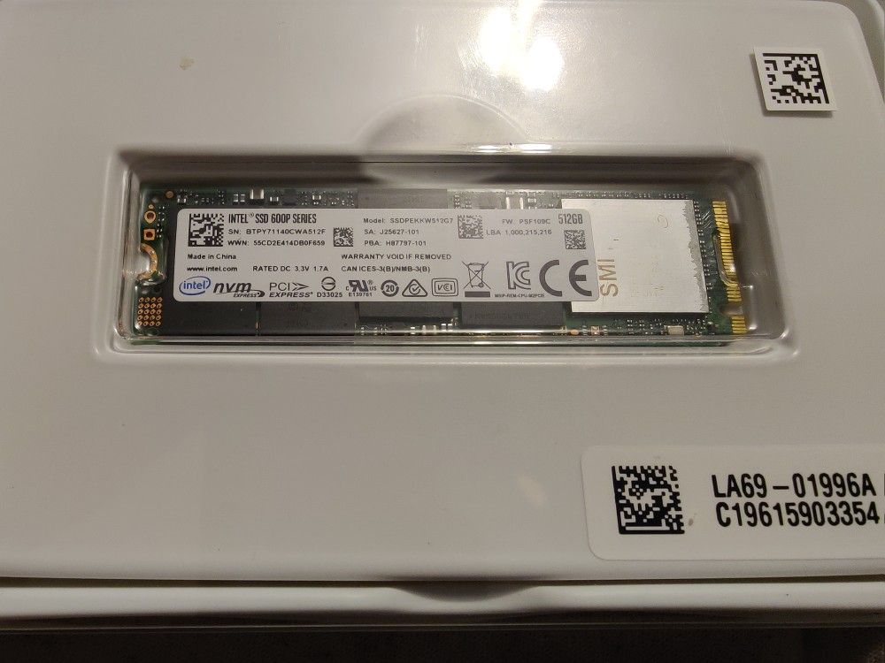 SSD NVM.2 INTEL 600P SERIES
