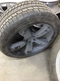 20 wheel brand new with new tire dodge 1 wheel 1 tire