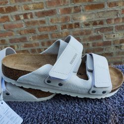 Birkenstock Kyoto Leather Sandals Unisex 39 Unisex Women 8 Men 6