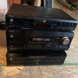Integra receiver CD player five disc DVD player everything works just doing an upgrade and no longer going to use it 200 or best offer