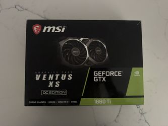MSI Ventus 1660ti
