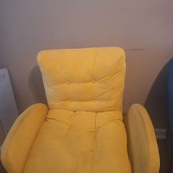 Chair  And Ottoman Set