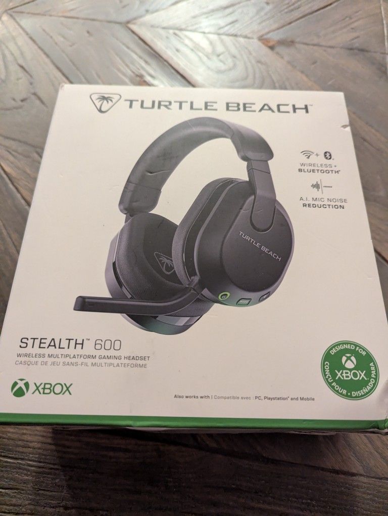 Turtle Beach Stealth 600 (Gen 3) Wireless Amplified Gaming Headset for Xbox Series X|S, Xbox One & PC, Black