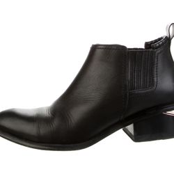 Alexander Wang Leather Chelsea Boots