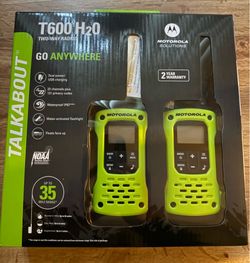 Motorola 2 way radios waterproof T600 H2O