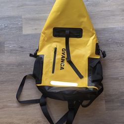 Yellow Waterproof Gvanca Backpack