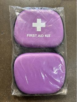 Purple First Aid Kits – Brand New, Sealed
