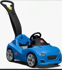 Step2 Whisper Ride Blue Cruiser Push Car and Ride On Toy