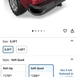 Soft Quad Fold Truck Bed 6 And A Half Inch