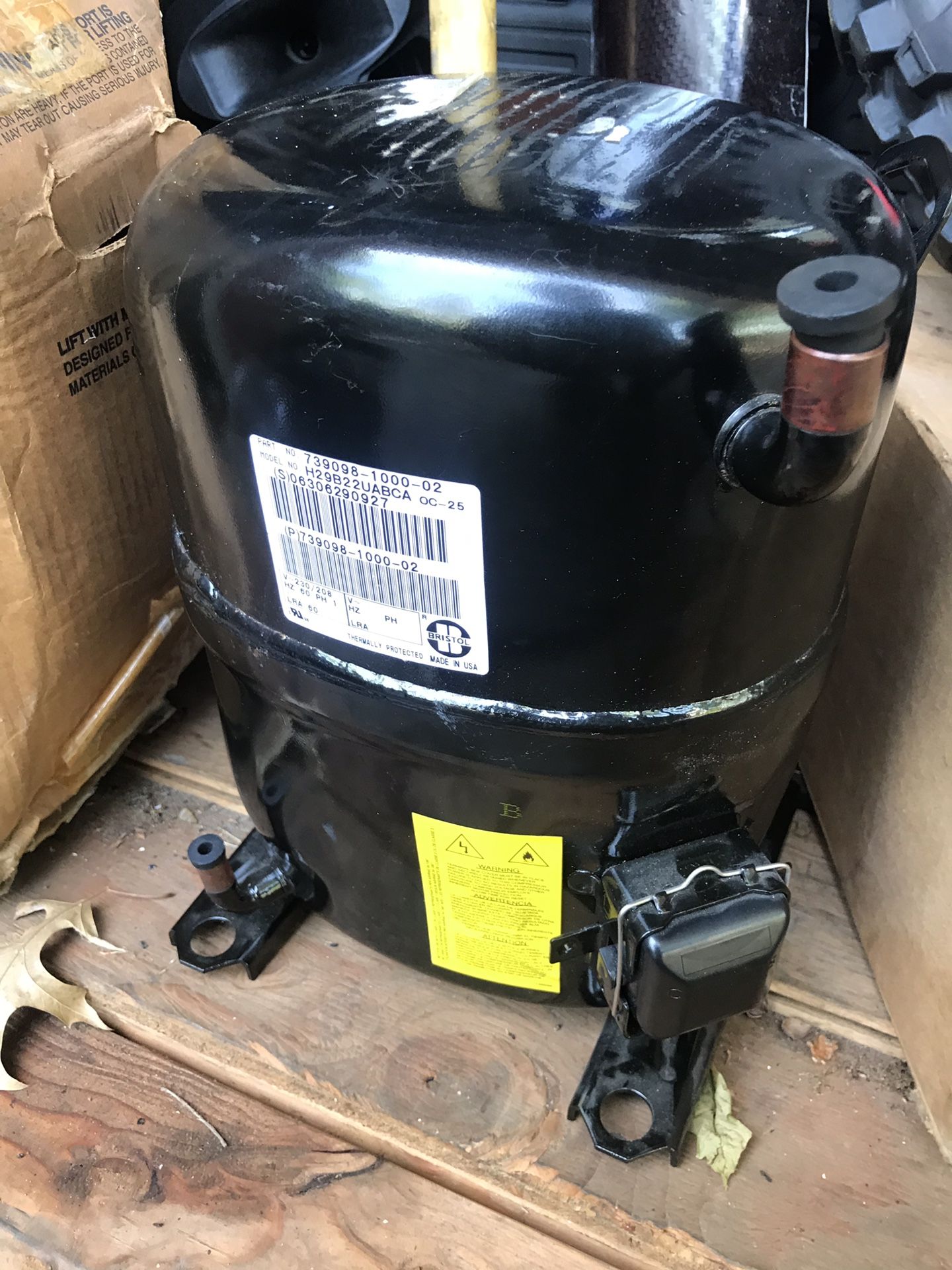 2 new ac compressors residential or commercial