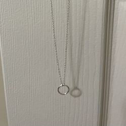 Sterling Silver “Karma” Necklace 